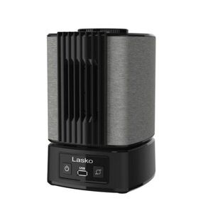 NWT Slumber Breeze 8.3 in. 2-in-1 Oscillating Black Personal Fan